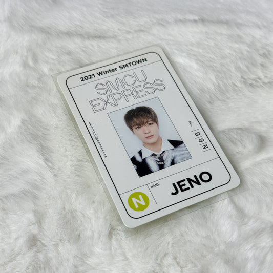 NCT Jeno 2021 Winter SMtown SMCU Express Photocard