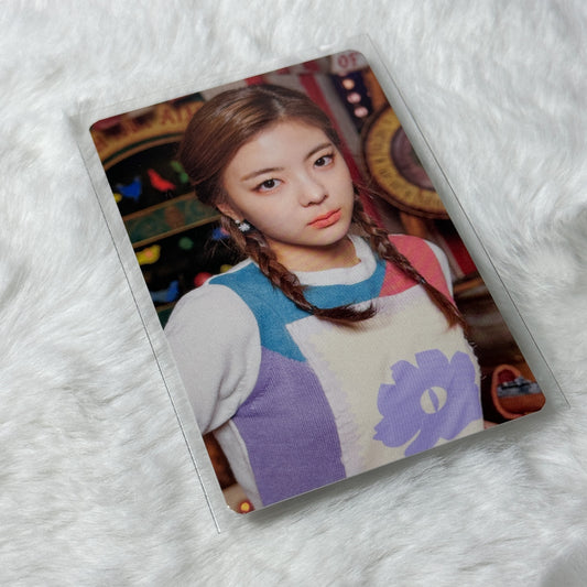 Itzy CSI Code: Name Secret Photocard