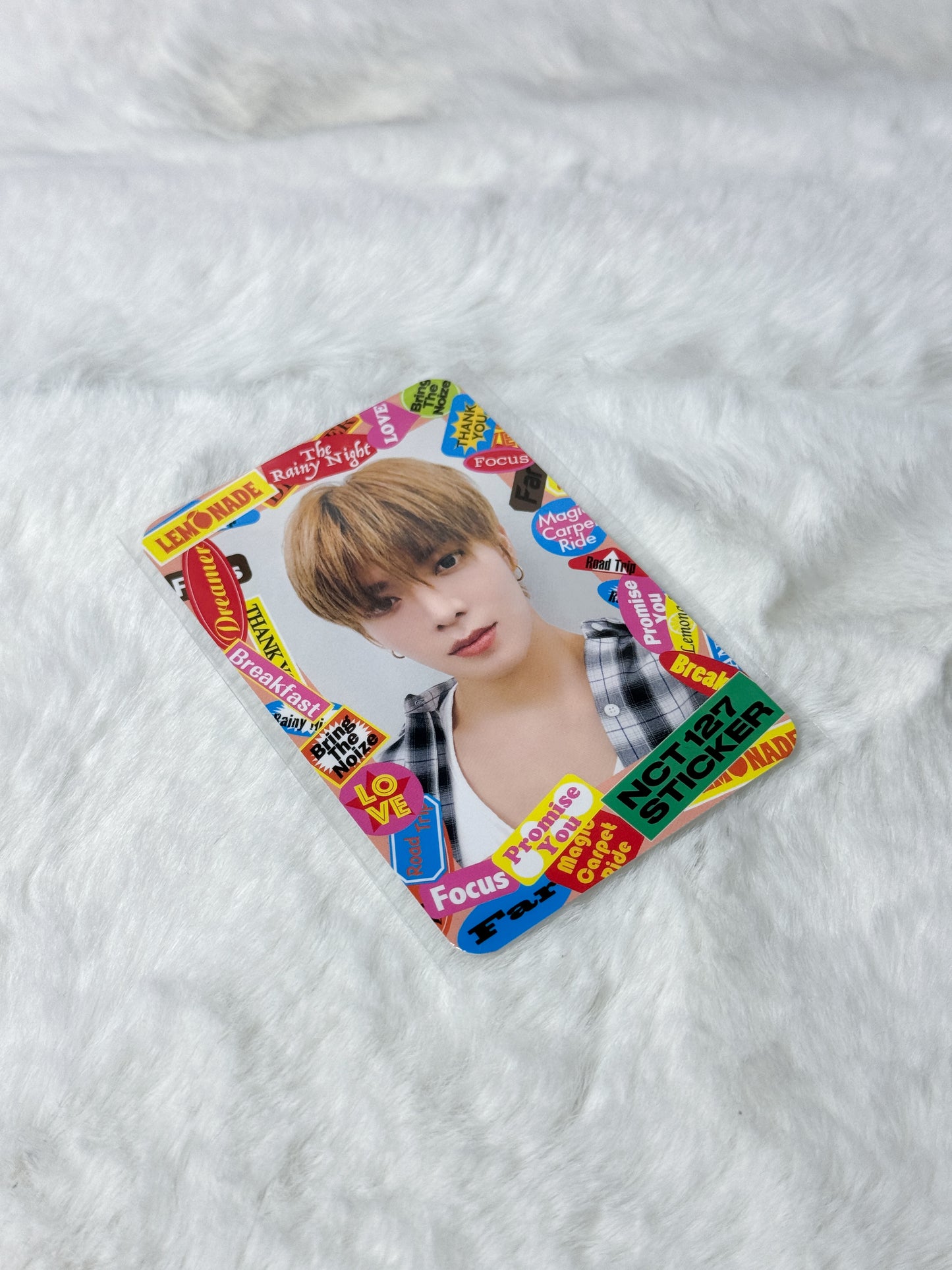 NCT127 Sticker Photocard