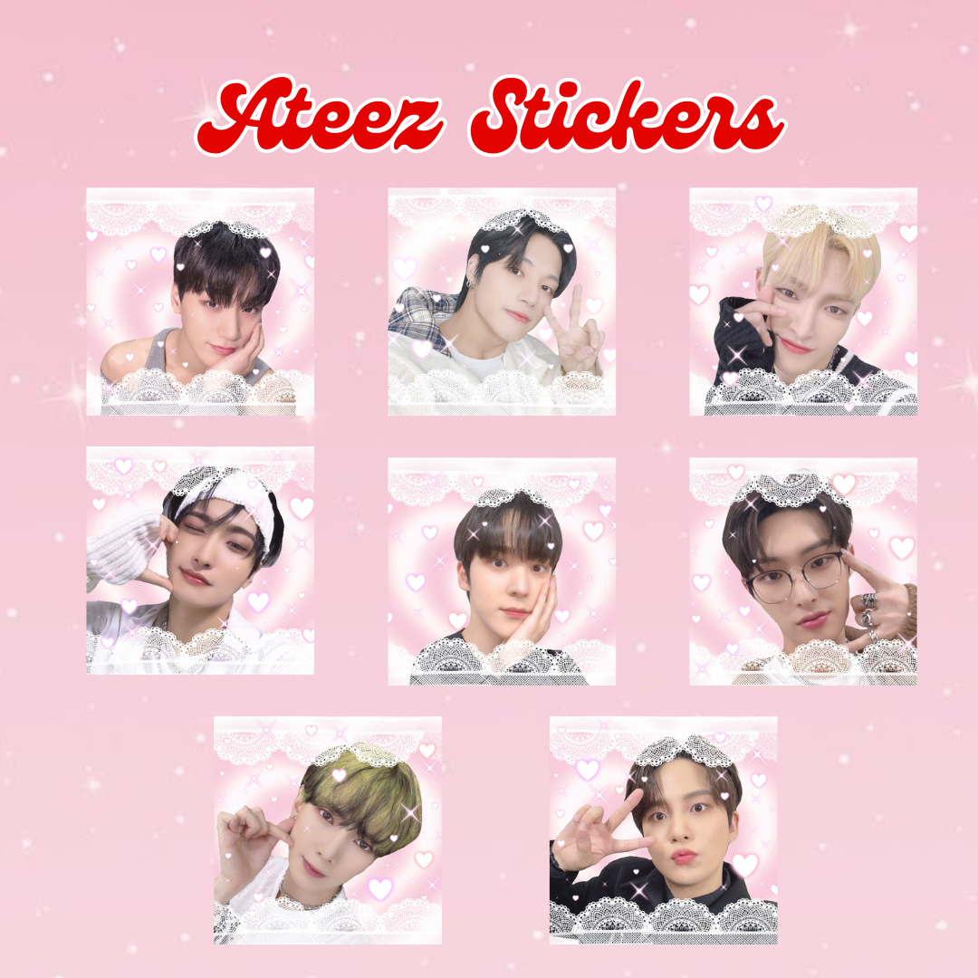 Ateez Kpop Sticker