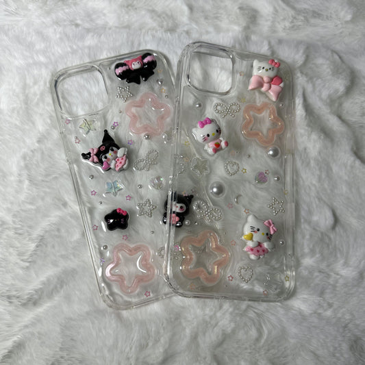 Resin Deco iPhone 14 Plus Phone Case