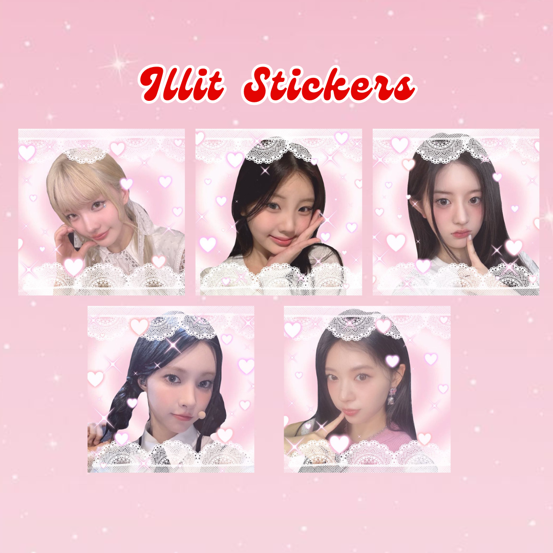 Ilids Sticker Illit Kpop Sticker – Peachwon