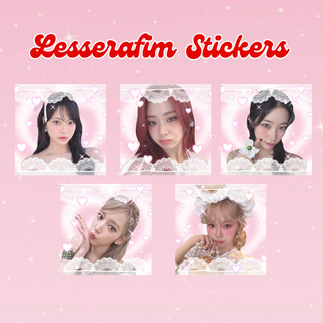 Lesserafim Kpop Sticker