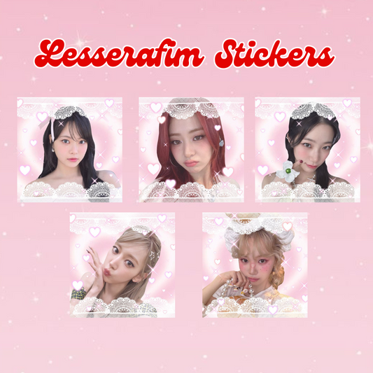 Lesserafim Kpop Sticker