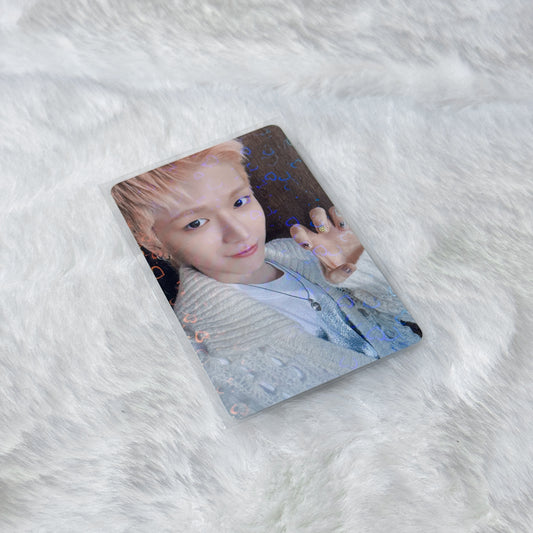 Boy Next Door Riwoo How Weverse POB Photocard Heart Holo